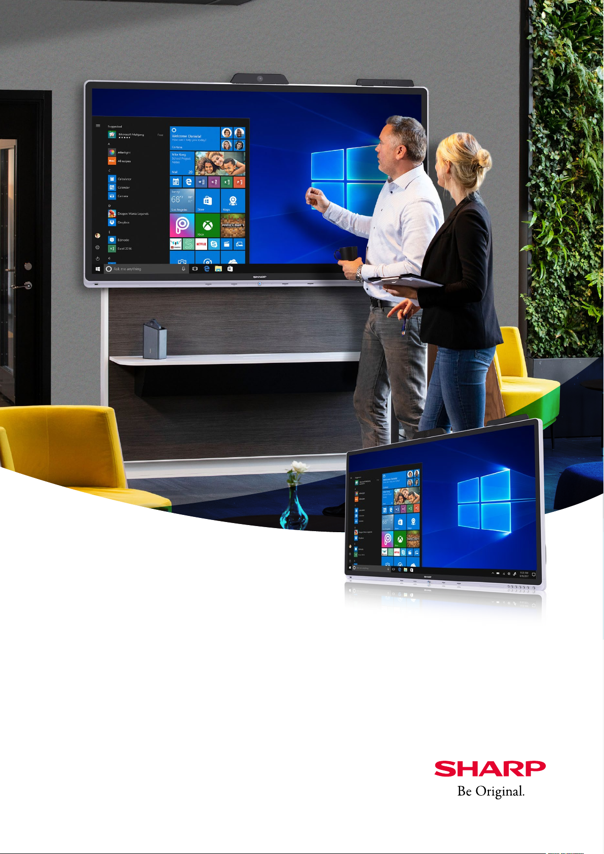 Windows collaboration display PN-CD701 - 4K 70" interactive display