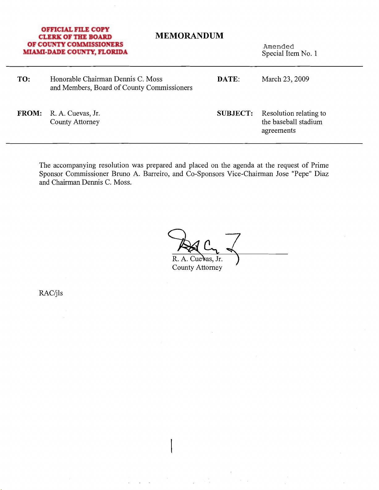 MEMORANDUM