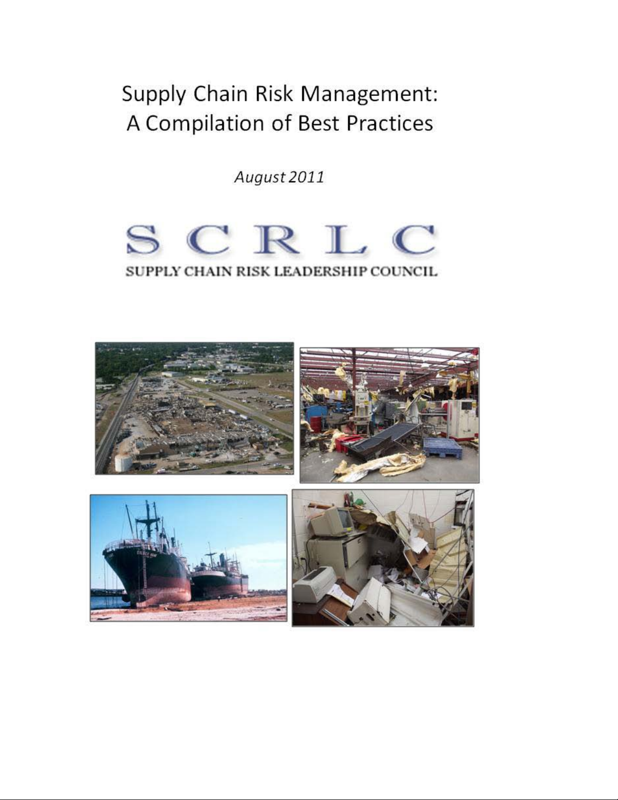 Supply Chain Risk Management: A Compilation of Best Practices