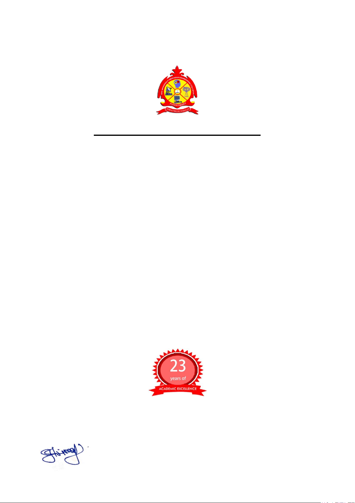 SRI MANAKULA VINAYAGAR ENGINEERING COLLEGE (An Autonomous Institution) B.TECH. FASHION TECHNOLOGY ACADEMIC REGULATIONS 2020 (R-2020) CURRICULUM AND SYLLABI