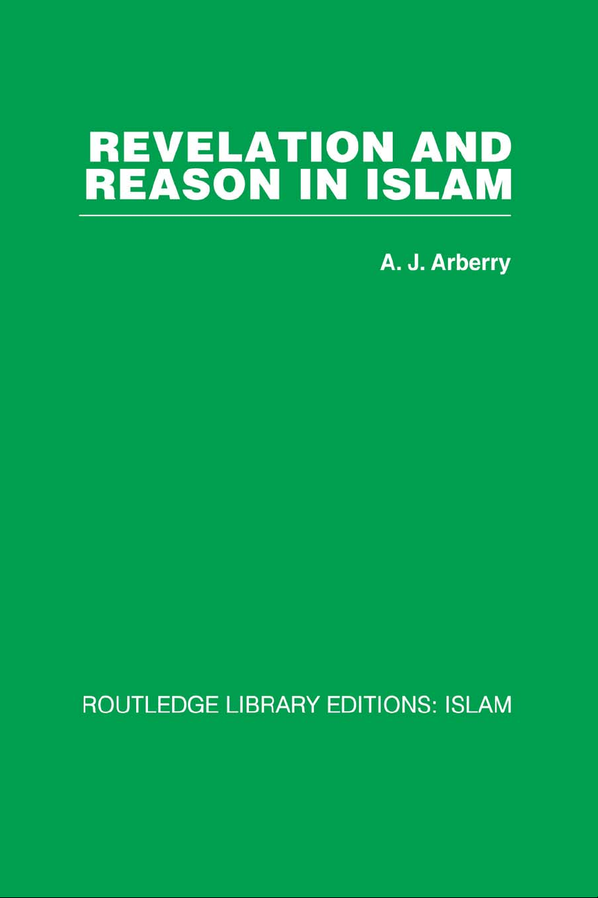 Revelation and reason in Islam