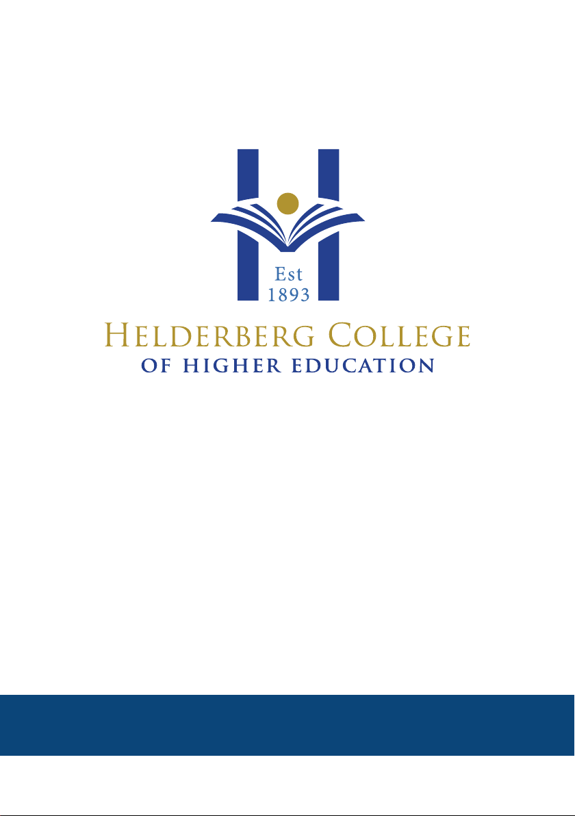 Helderberg College of Higher Education Prospectus 2024