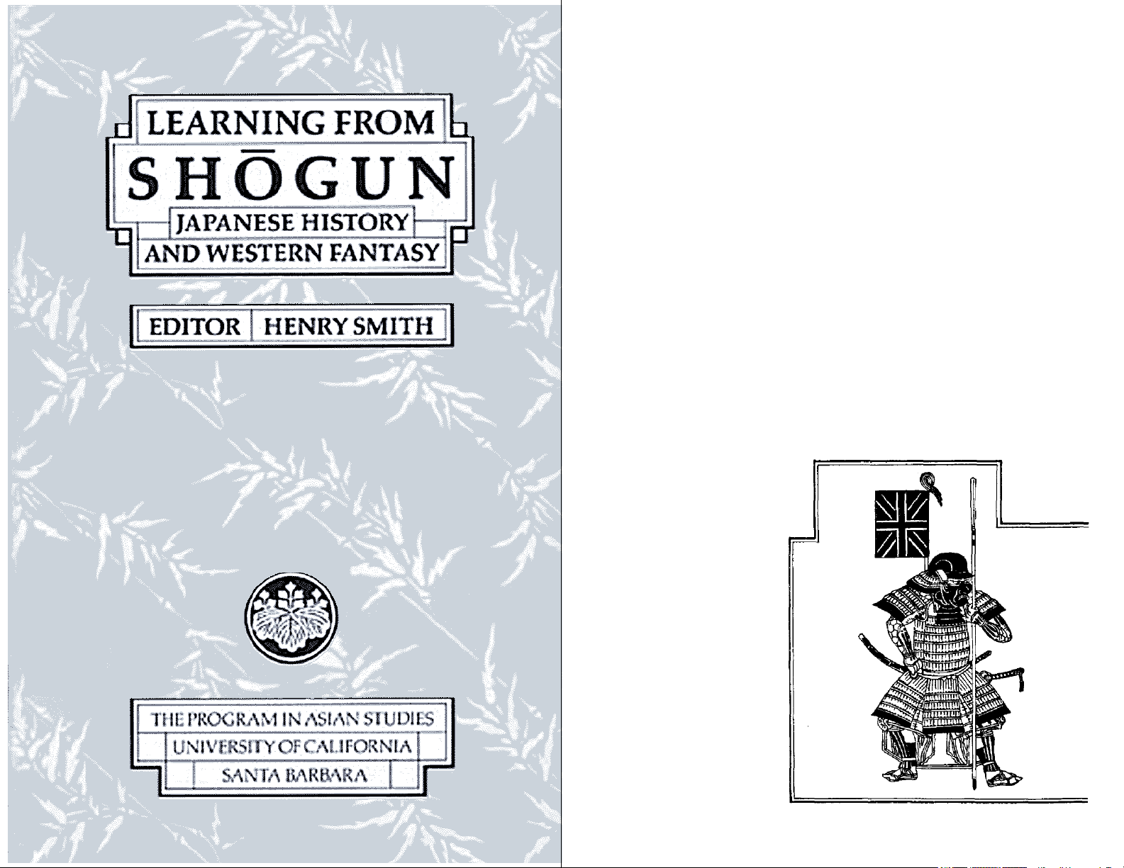 Learning from Shōgun: Japanese History and Western Fantasy