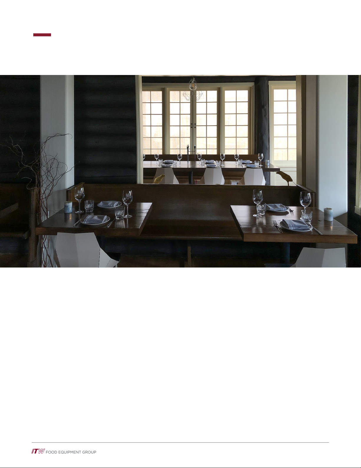 Industry Standards: Restaurants