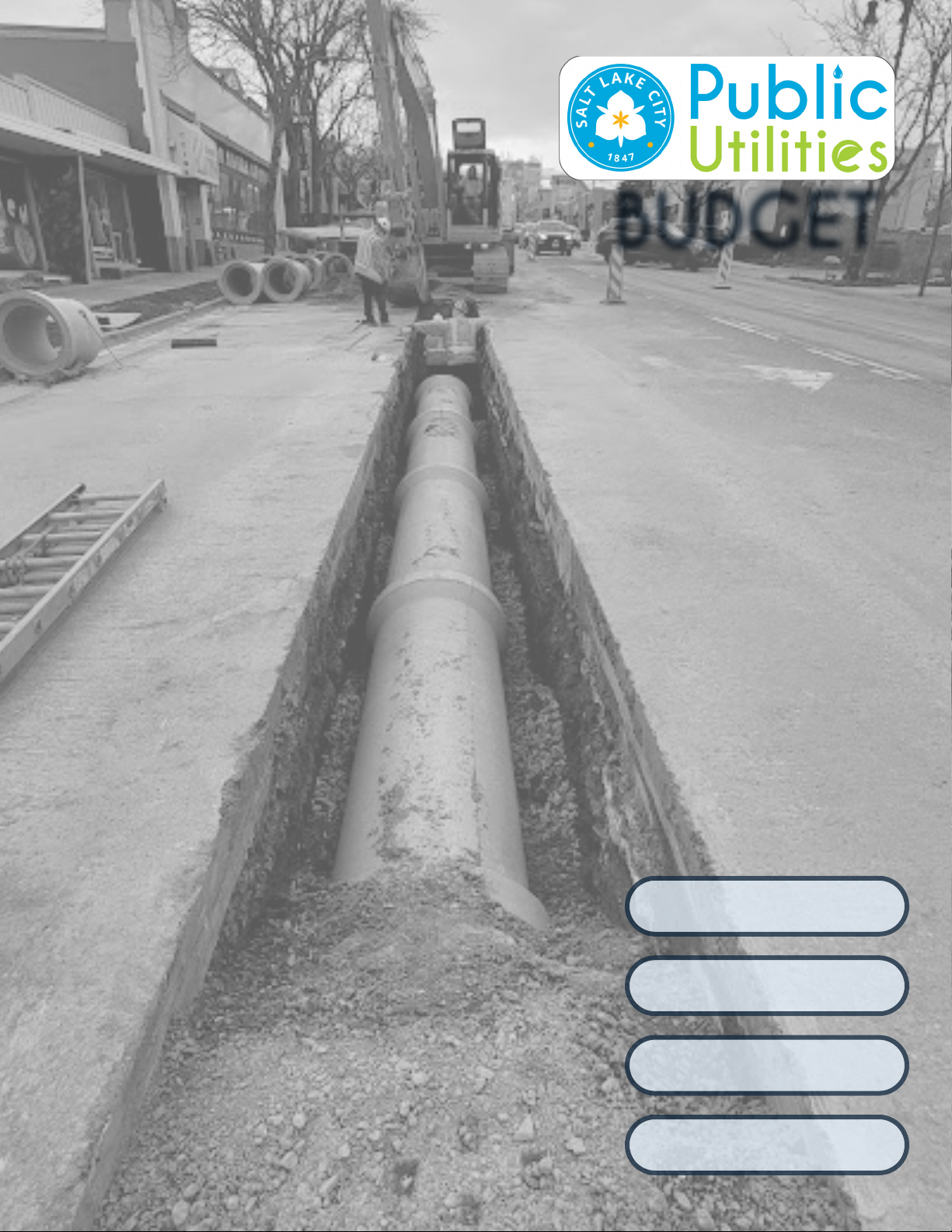 Salt Lake City Department of Public Utilities Recommended Budget for Fiscal Year 2026