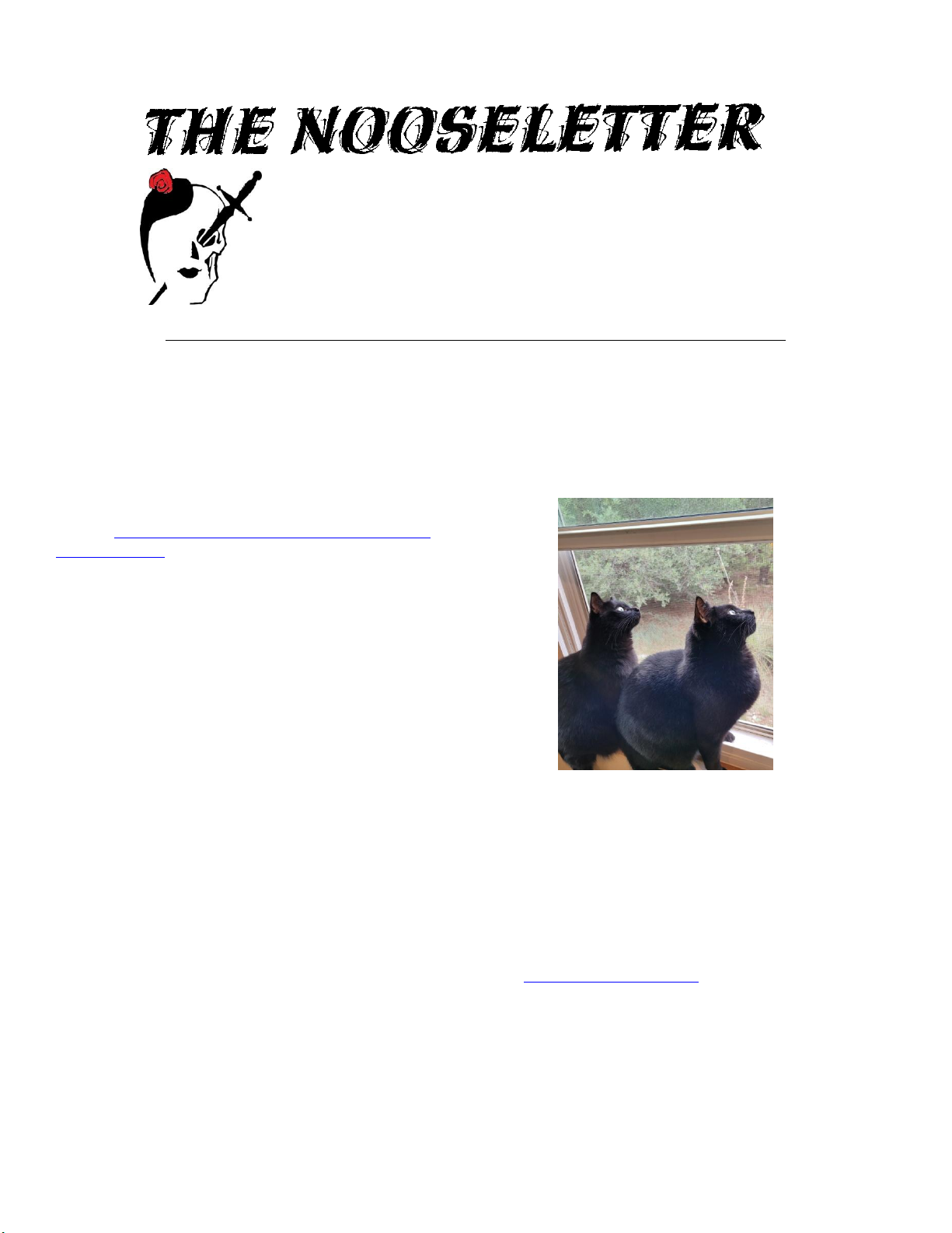 THE NOOSELETTER CROAK & DAGGER NEW MEXICO CHAPTER – SISTERS in CRIME
