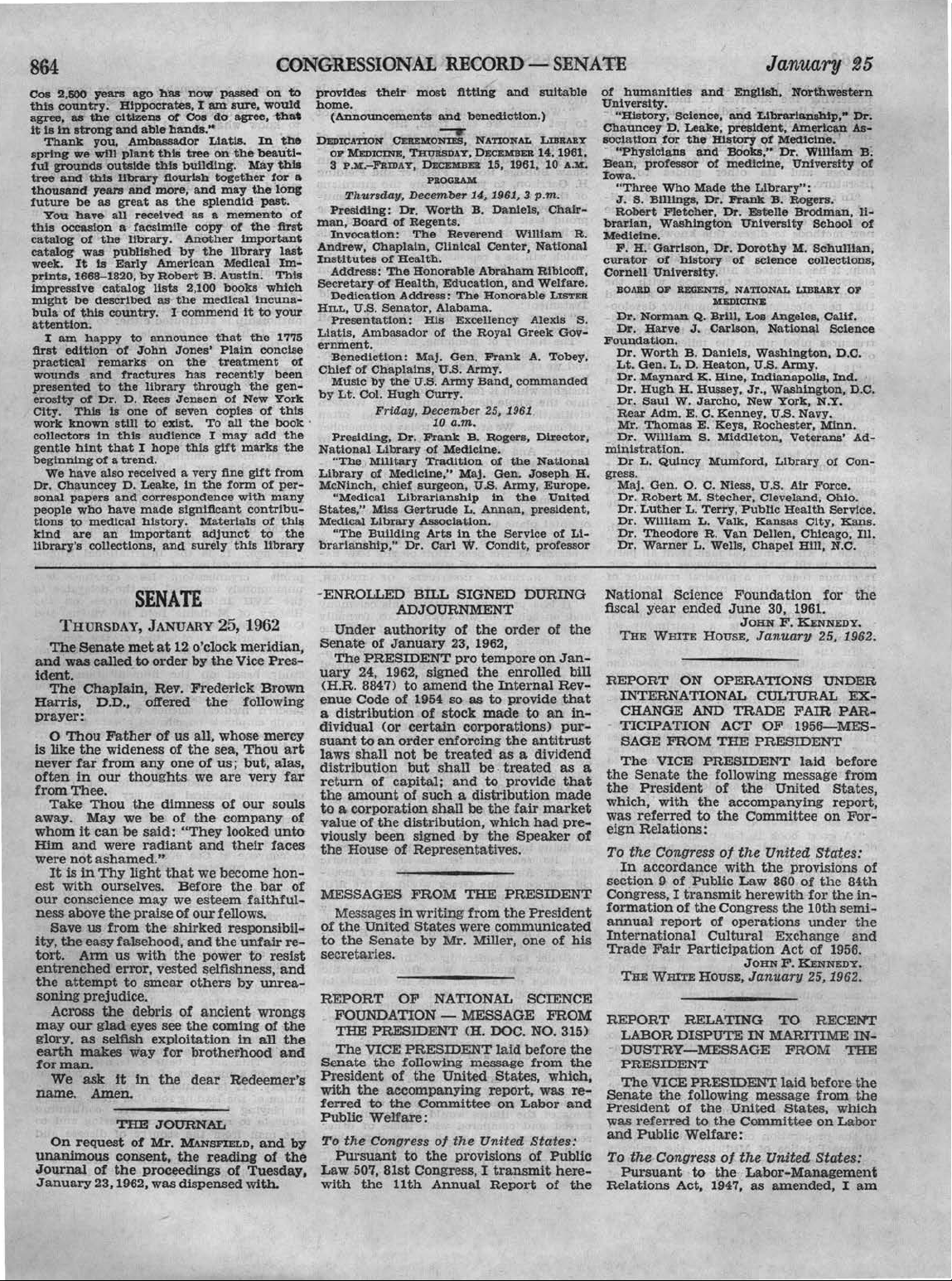 CONGRESSIONAL RECORD—SENATE