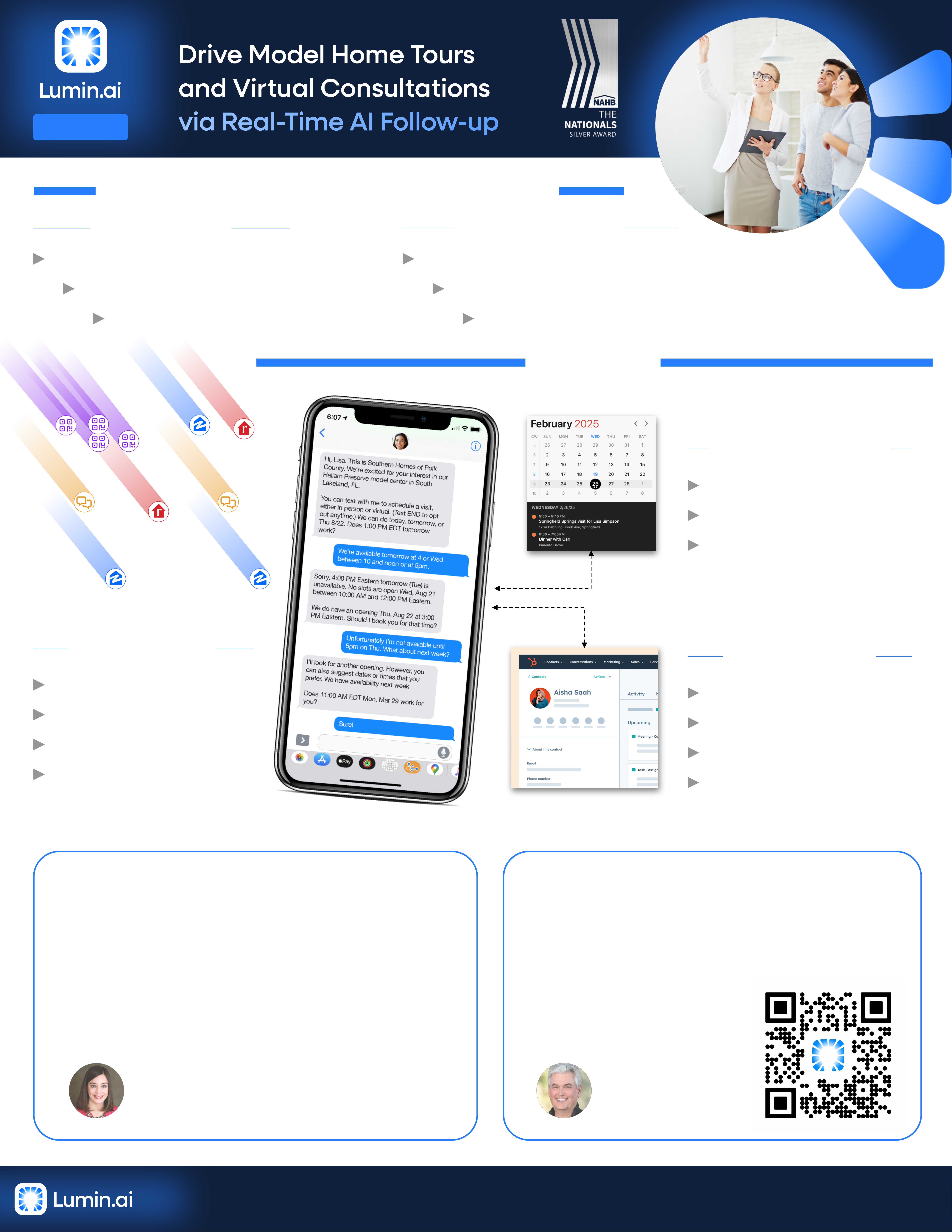 Drive Model Home Tours and Virtual Consultations via Real-Time AI Follow-up
