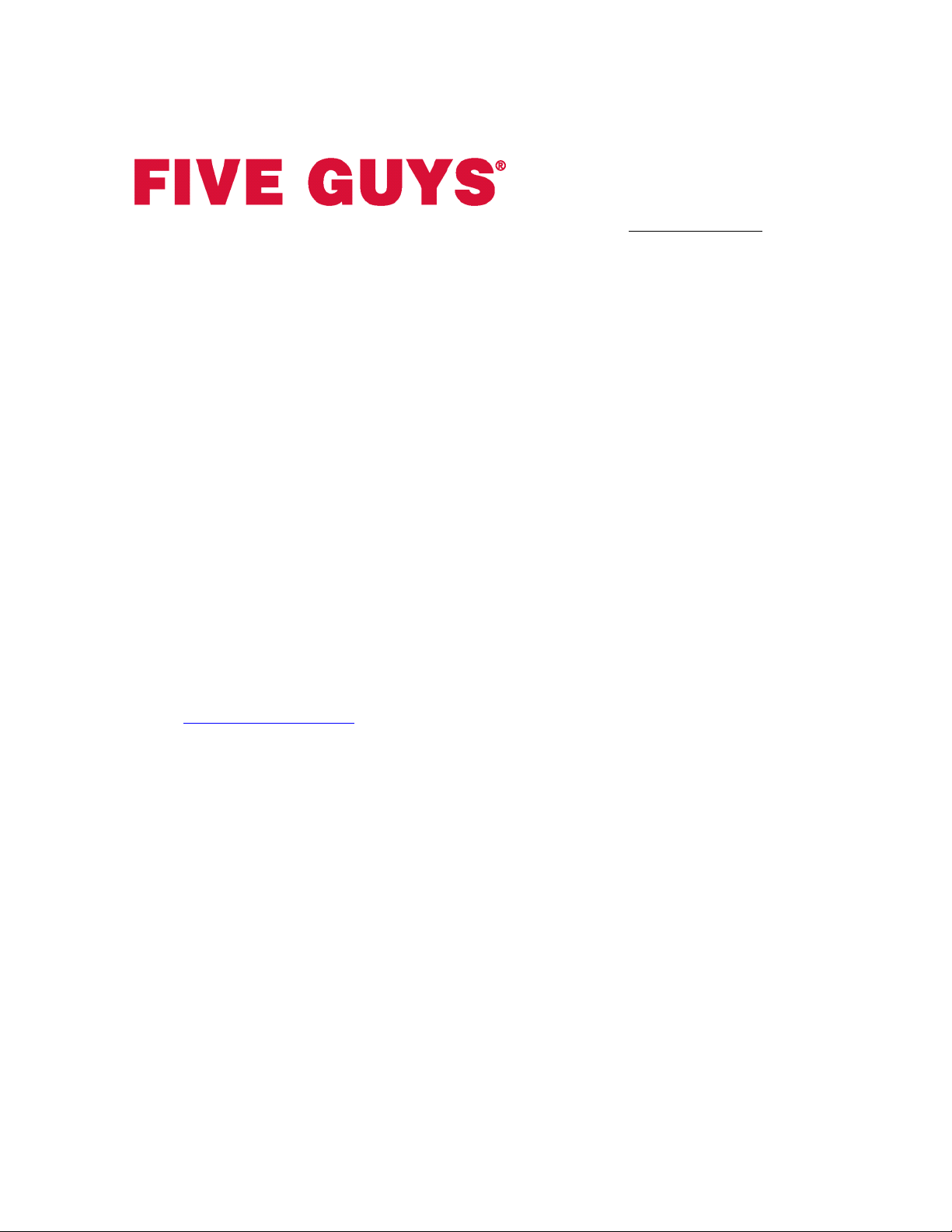FRANCHISE DISCLOSURE DOCUMENT