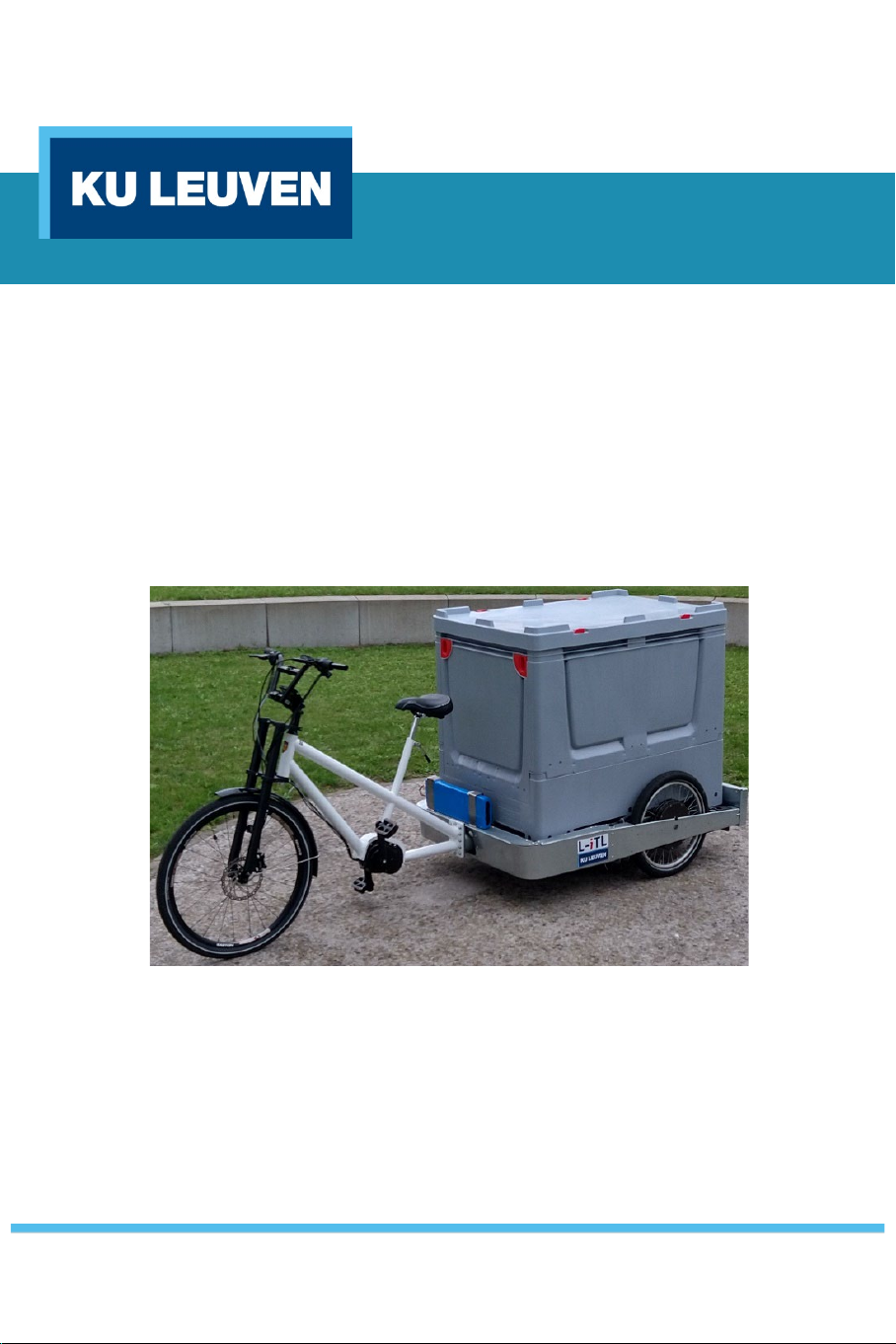 Last-mile vehicle: Digital and physical prototyping of high-performance cargo bikes