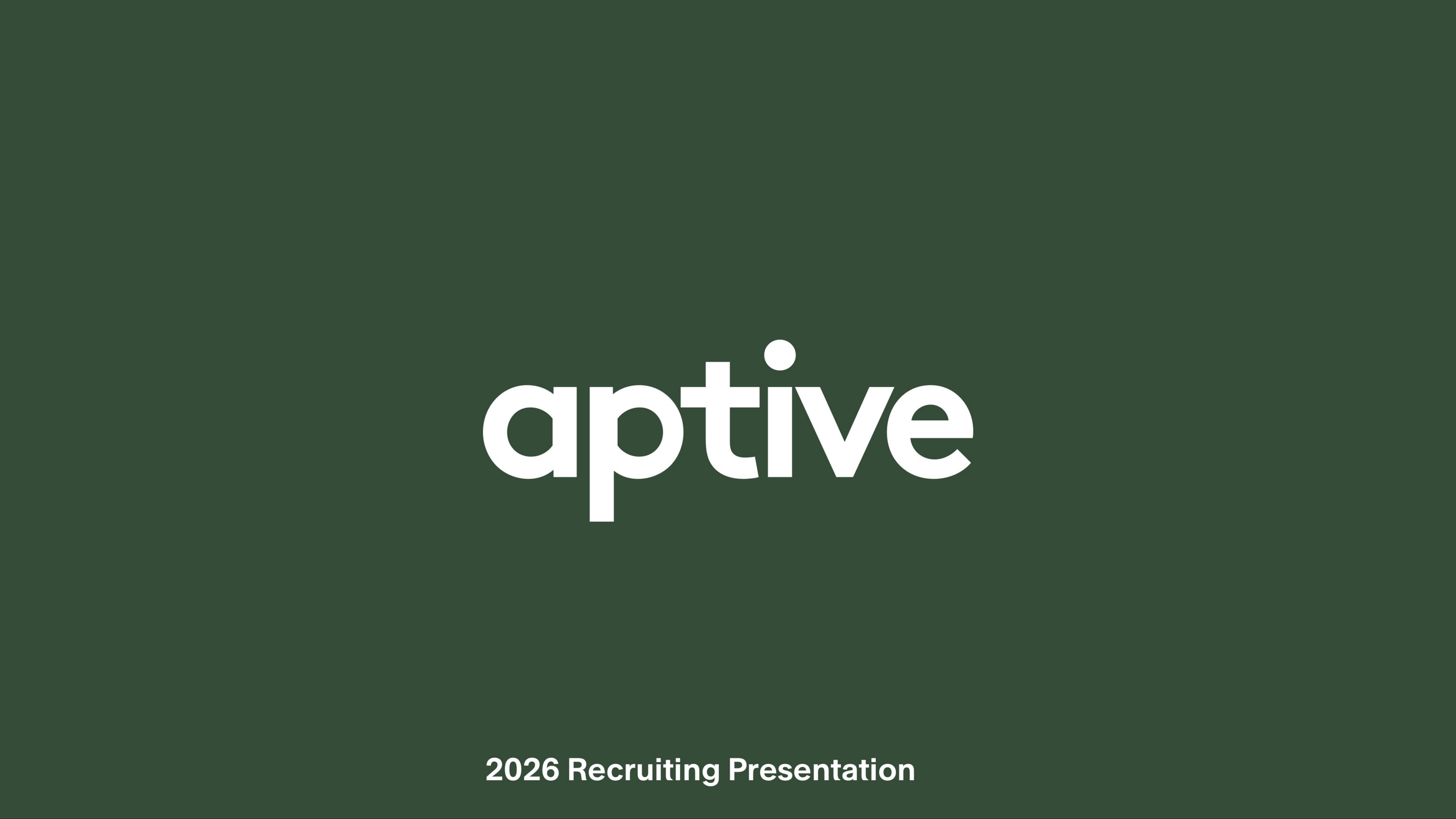 2026 Recruiting Presentation