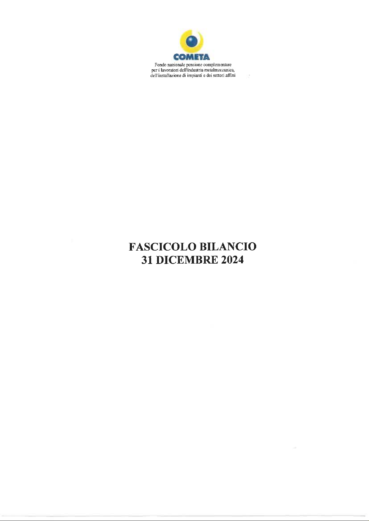Bilancio 2024