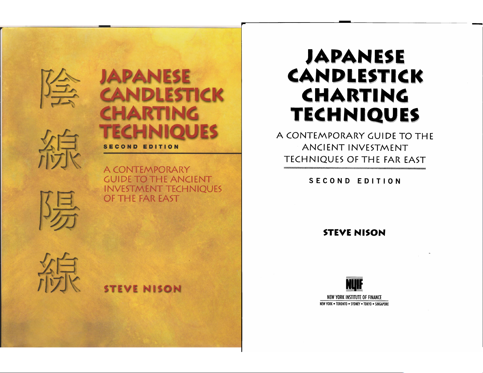 Japanese Candlestick Charting Techniques