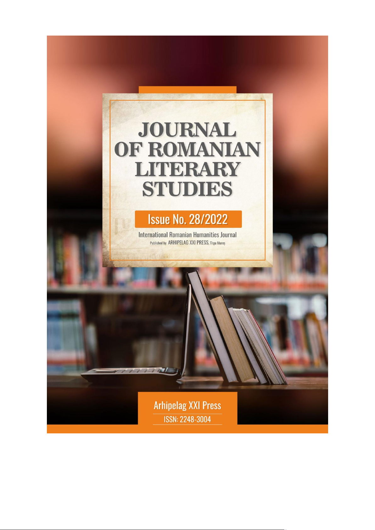 Journal of Romanian Literary Studies