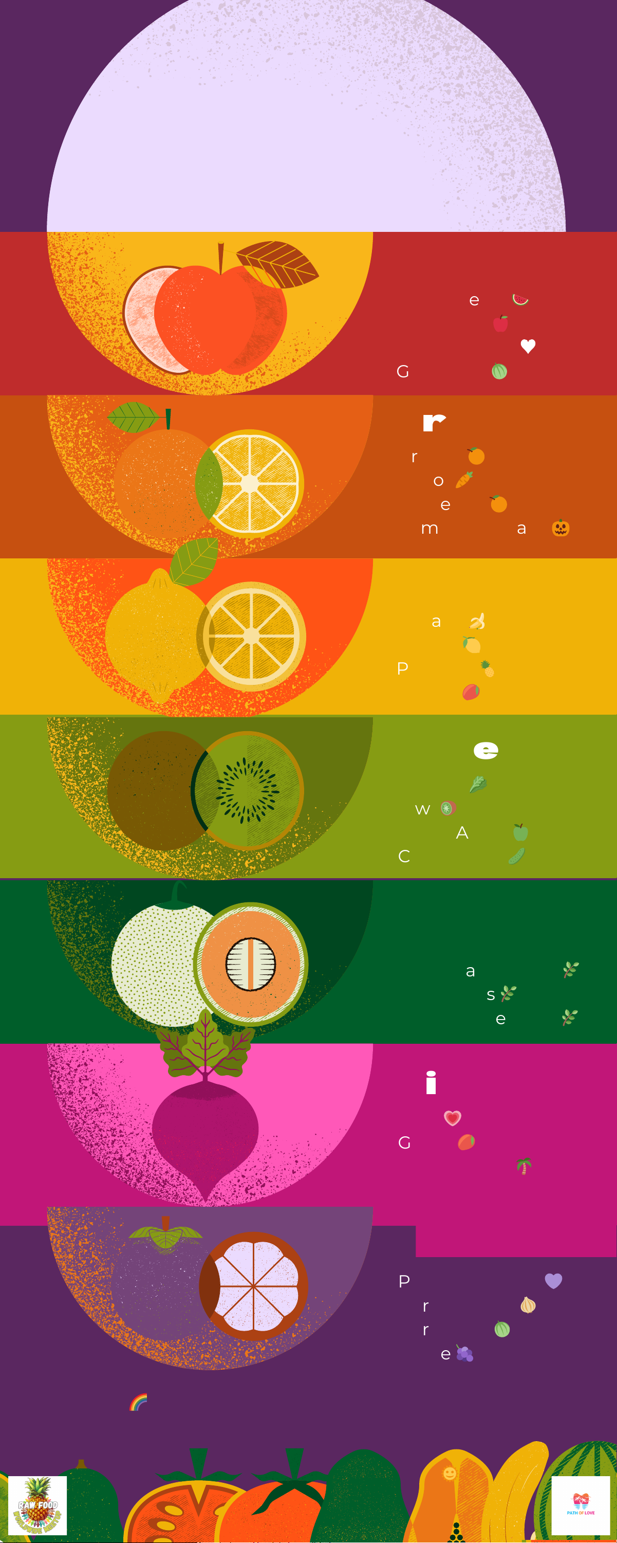 EAT THE Rainbow FOR VITALITY