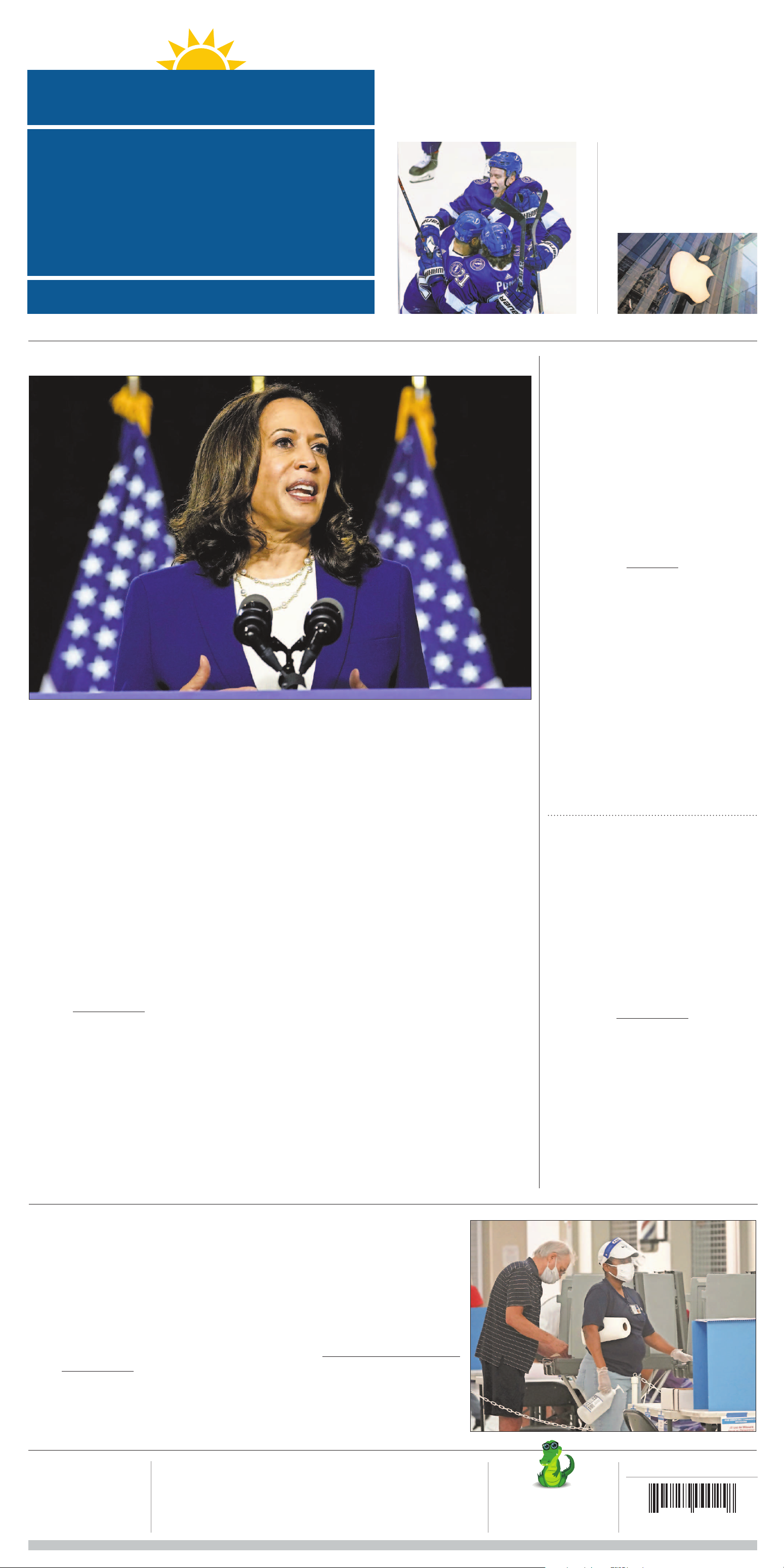 Democratic boundary breakers' night: Obama, Clinton, Harris