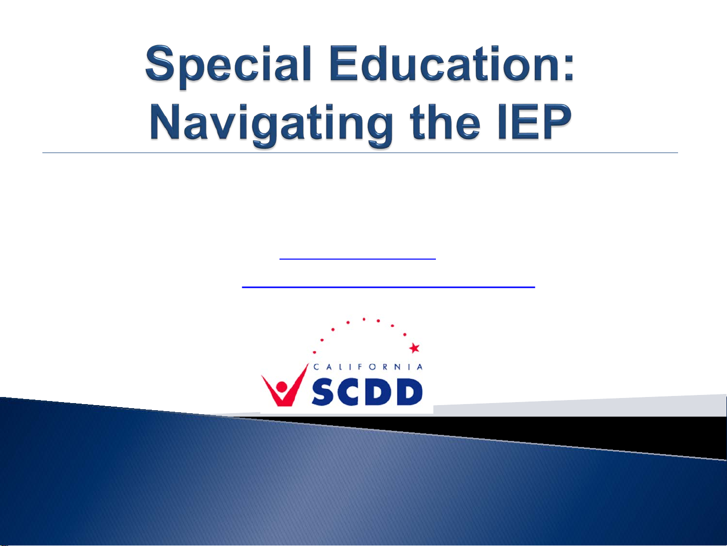 Special Education: Navigating the IEP