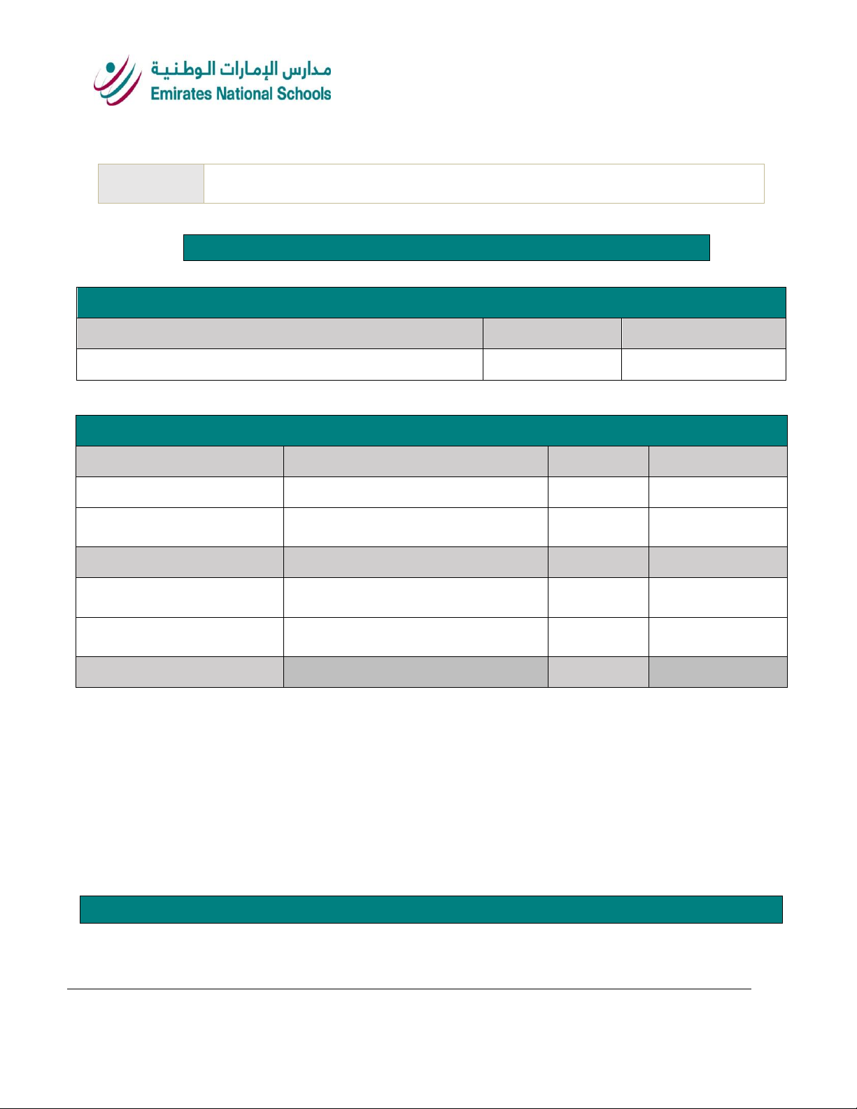 Assessment and Grading Policy