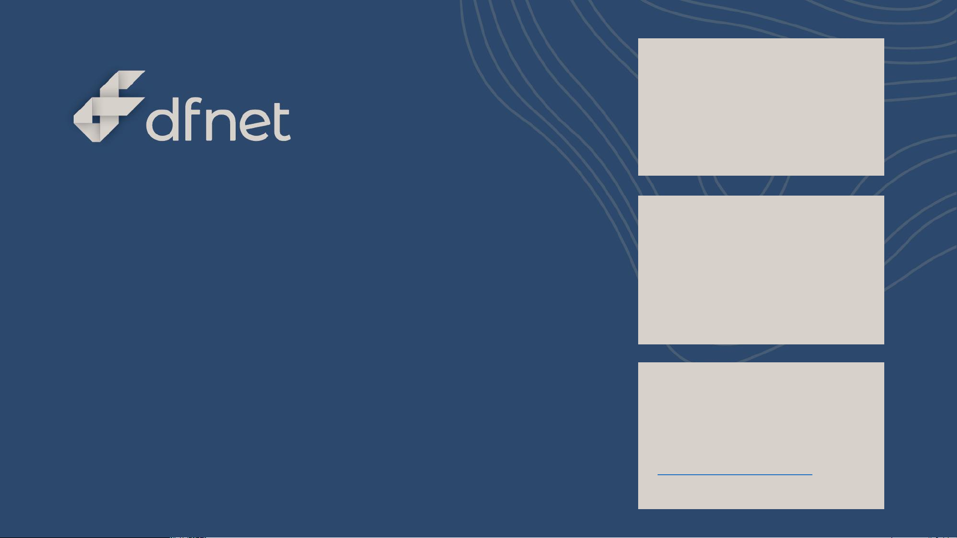 Time for the Next Step: Graduate to a Compliant EDC Solution with DFnet