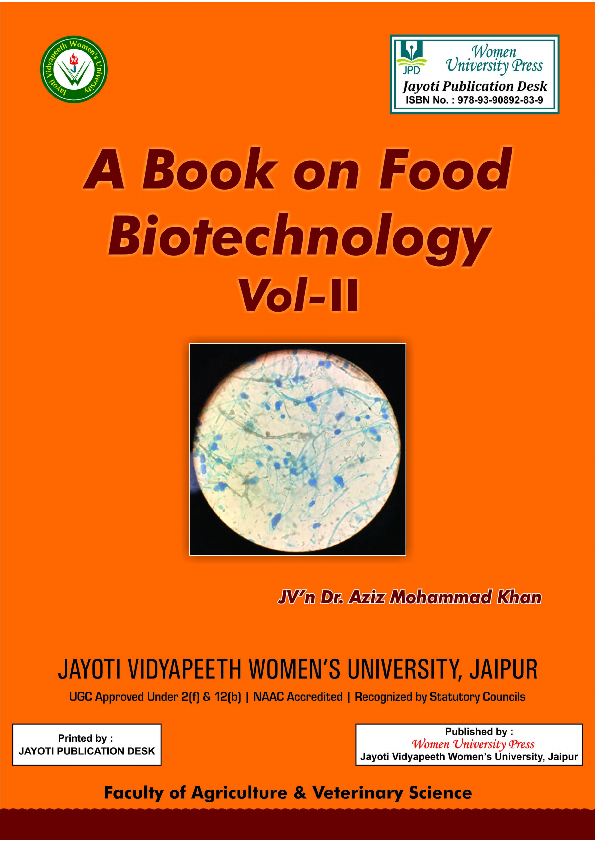 A Book on Food Biotechnology Vol-II