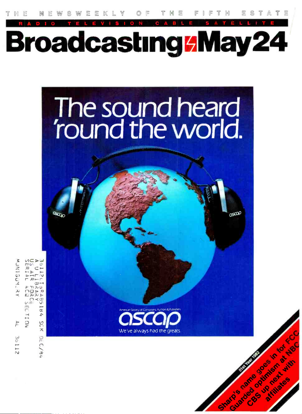 The sound heard 'round the world.