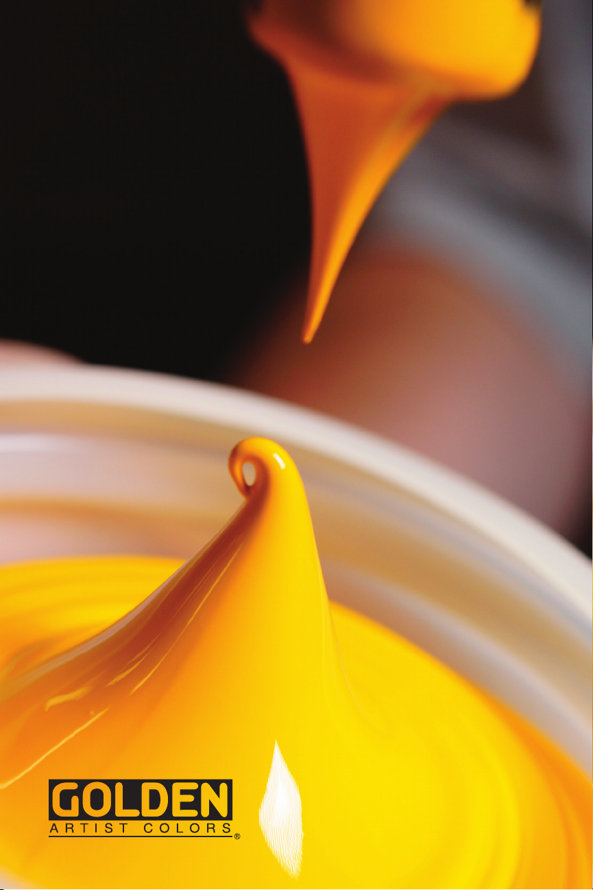 GOLDEN OPEN ACRYLIC COLORS