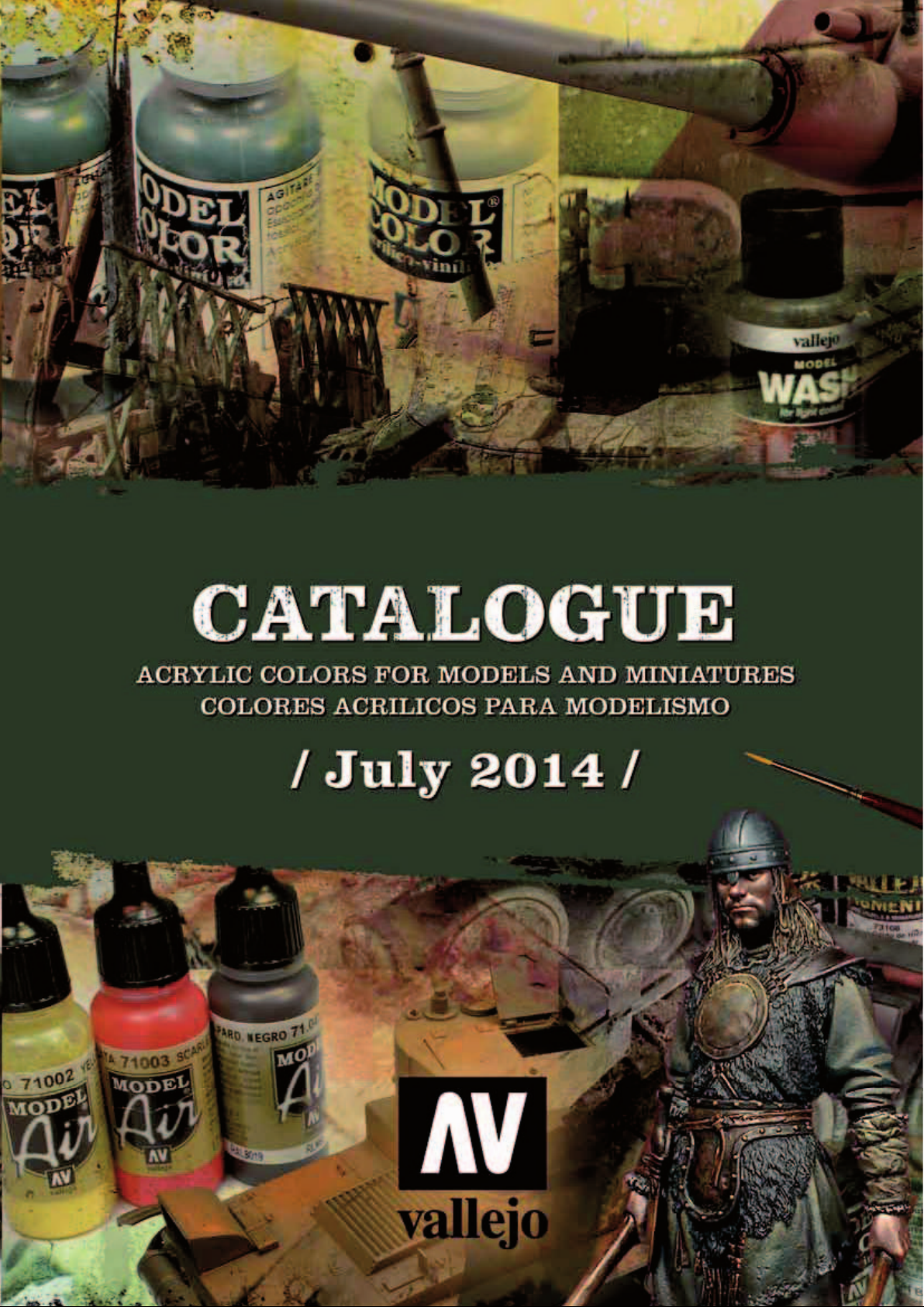 CATALOGUE ACRYLIC COLORS FOR MODELS AND MINIATURES COLORES ACRILICOS PARA MODELISMO