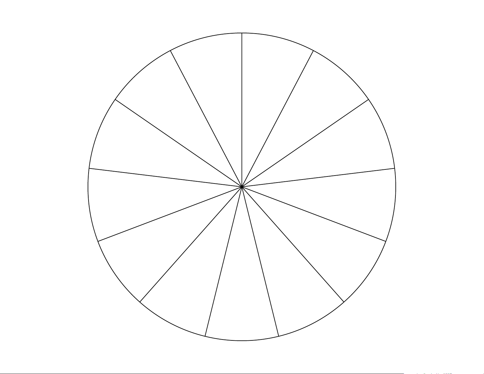Pie Chart Template