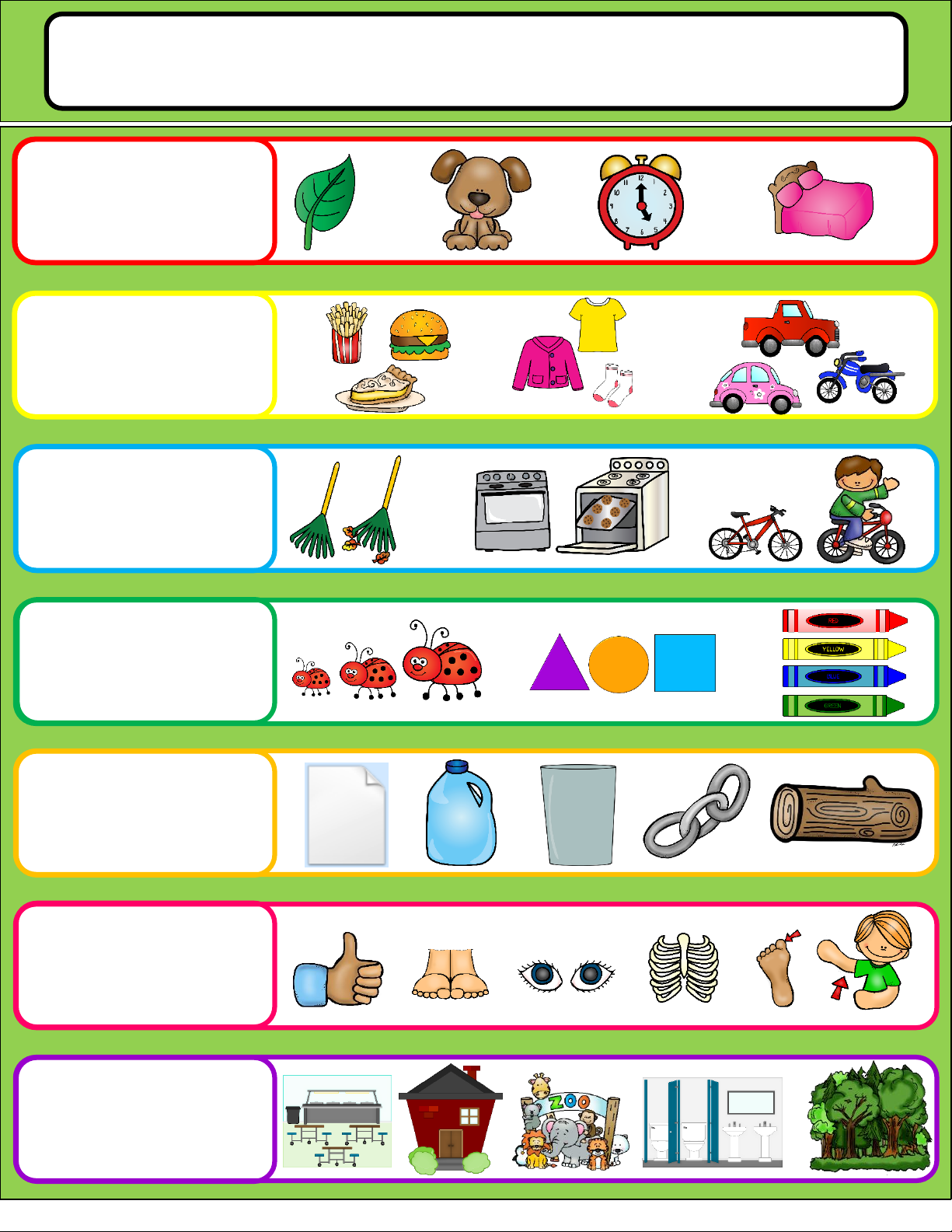 PICTURE IT! ANCHOR CHART