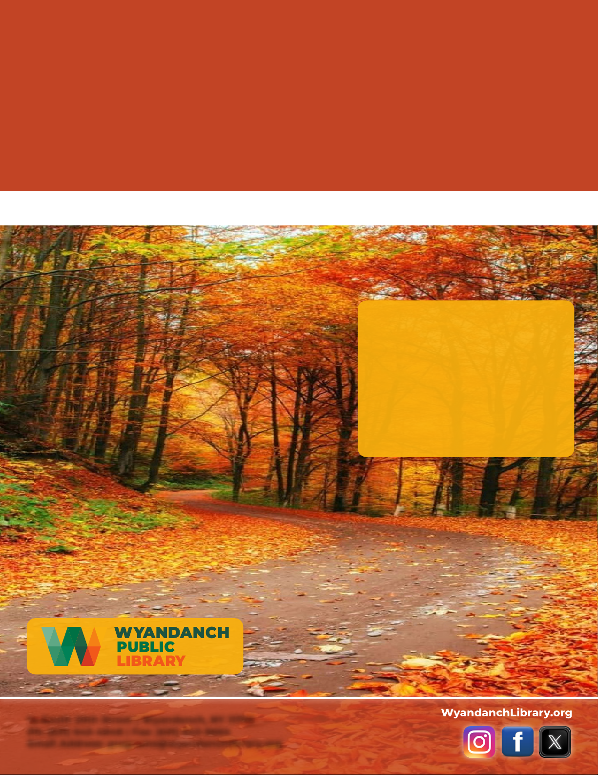 Wyandanch Public Library Fall 2024 Newsletter