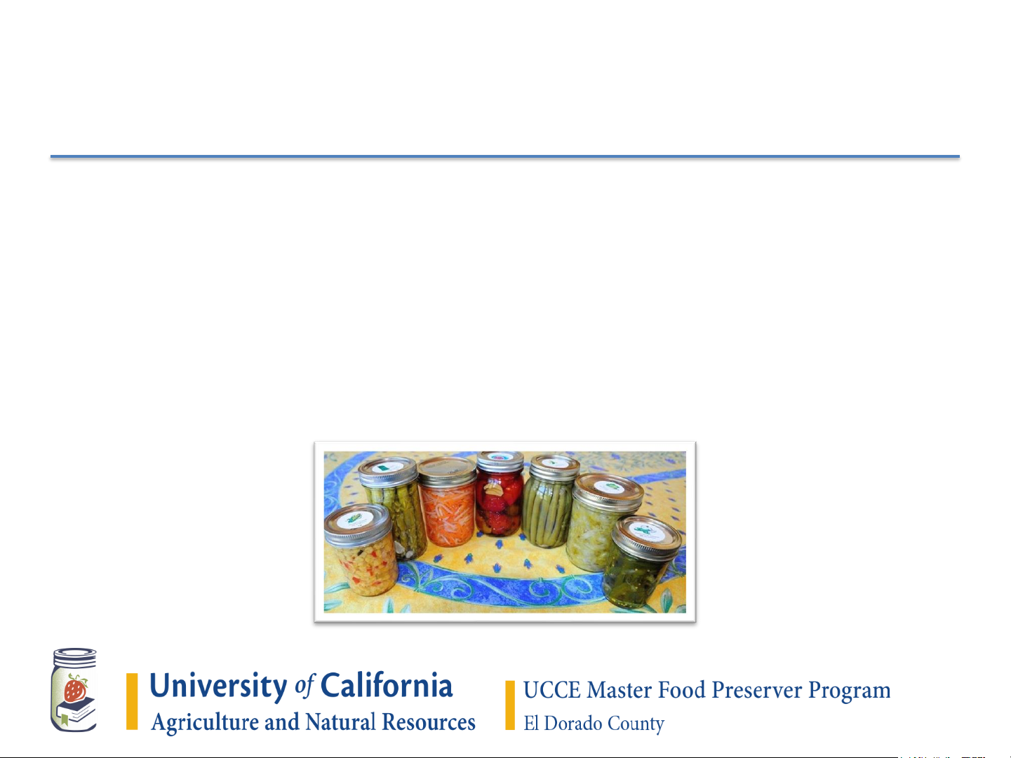 Play it Safe: Changes and Substitutions to Home Food Preserving Recipes