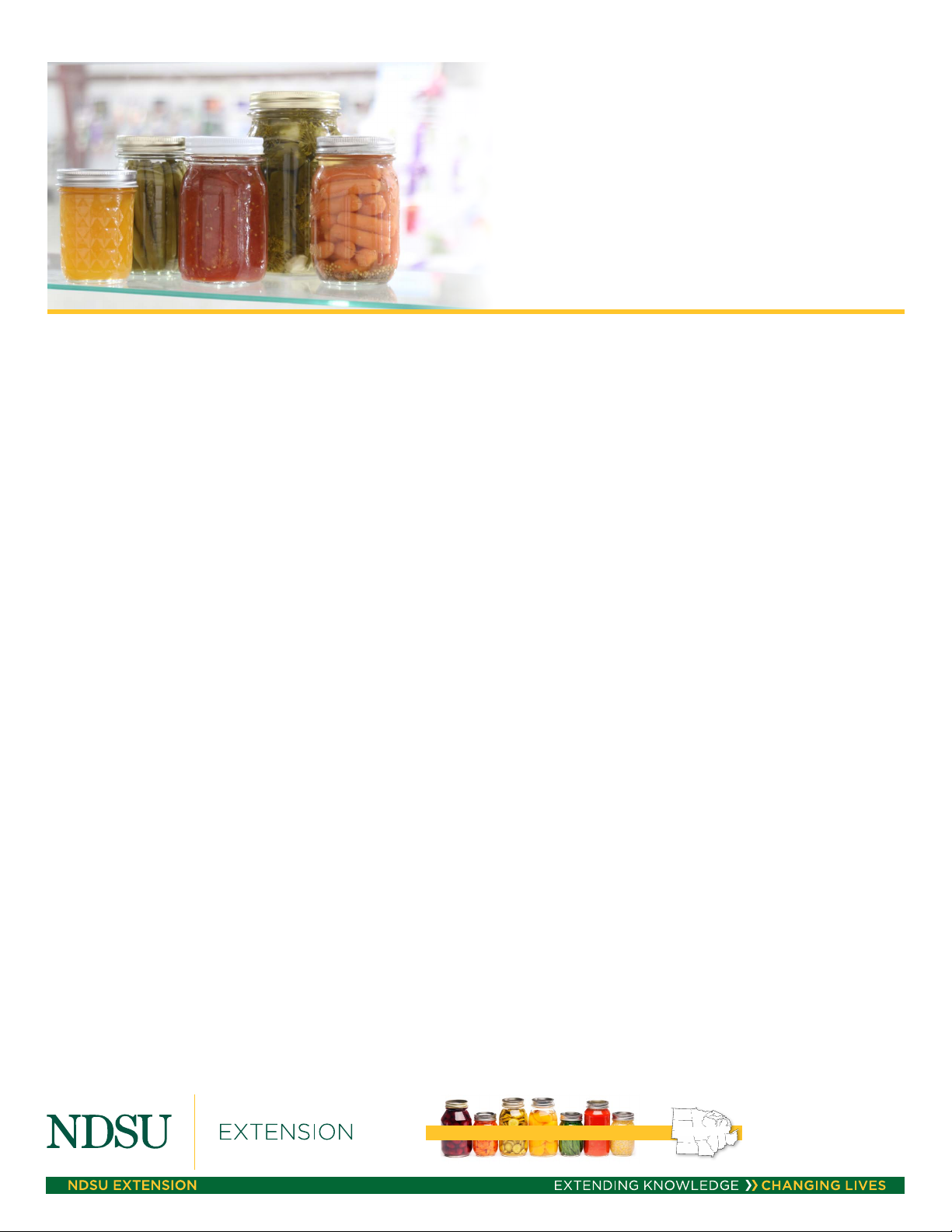 Play it Safe! Safe Changes and Substitutions to Tested Canning Recipes