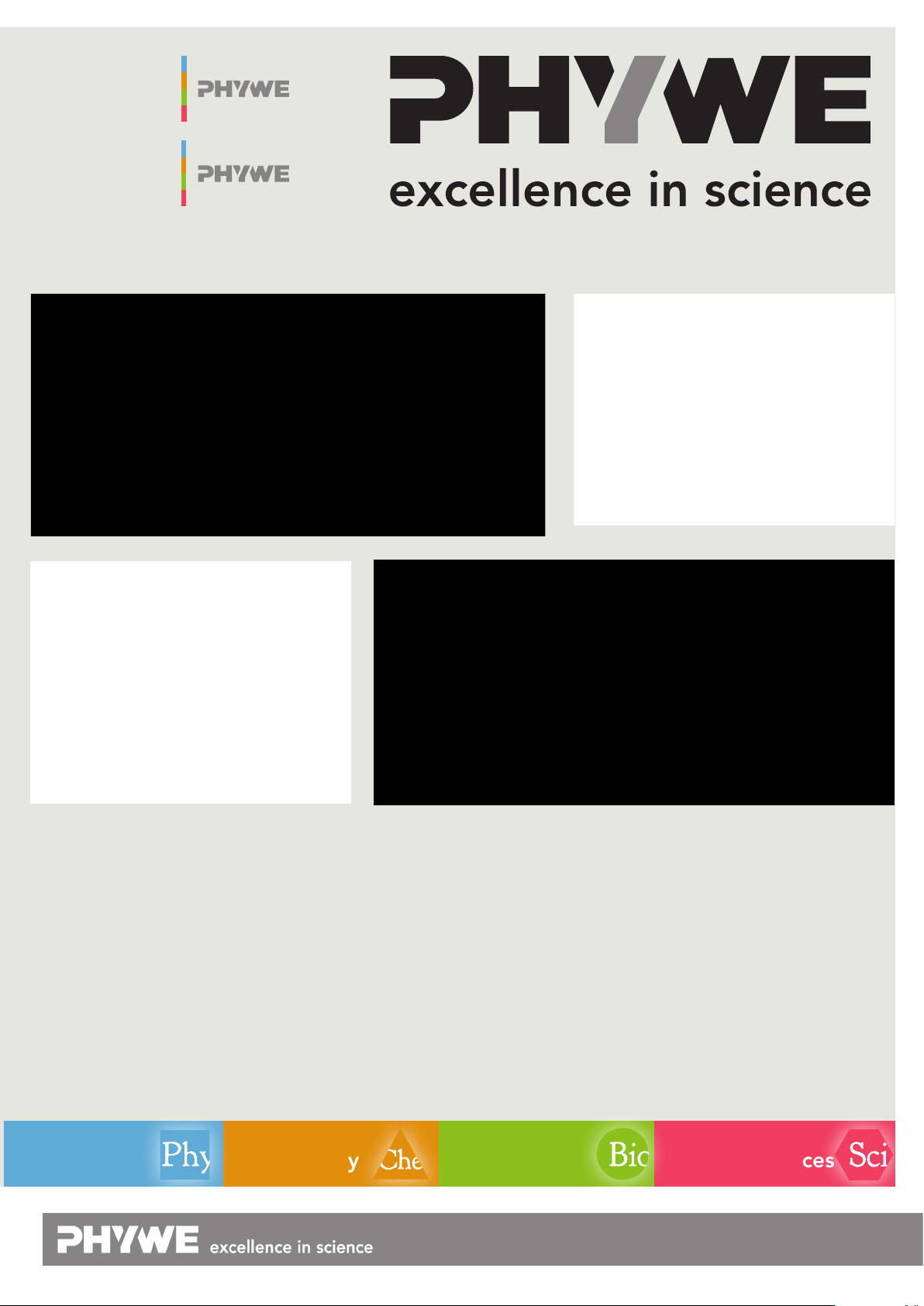 PHYWE Solutions for Schools and Universities