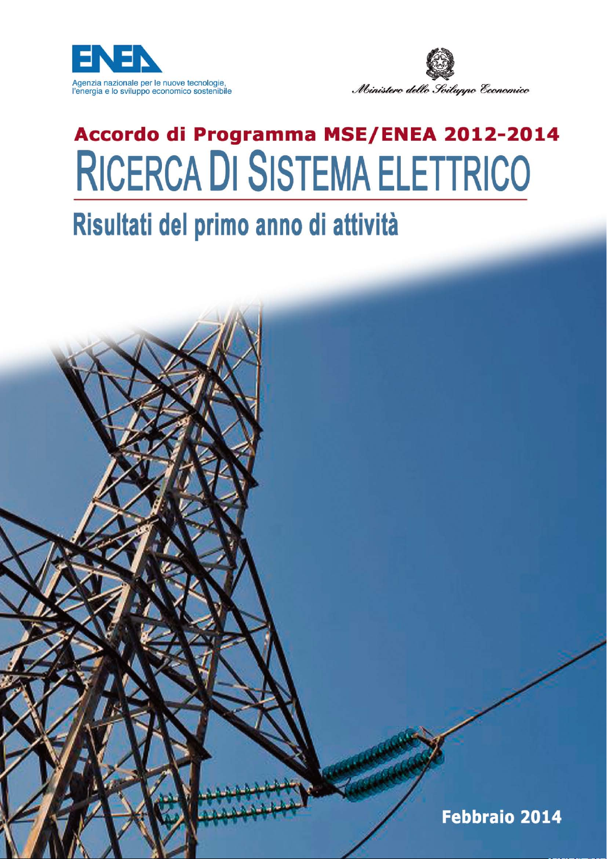 RICERCA DI SISTEMA ELETTRICO