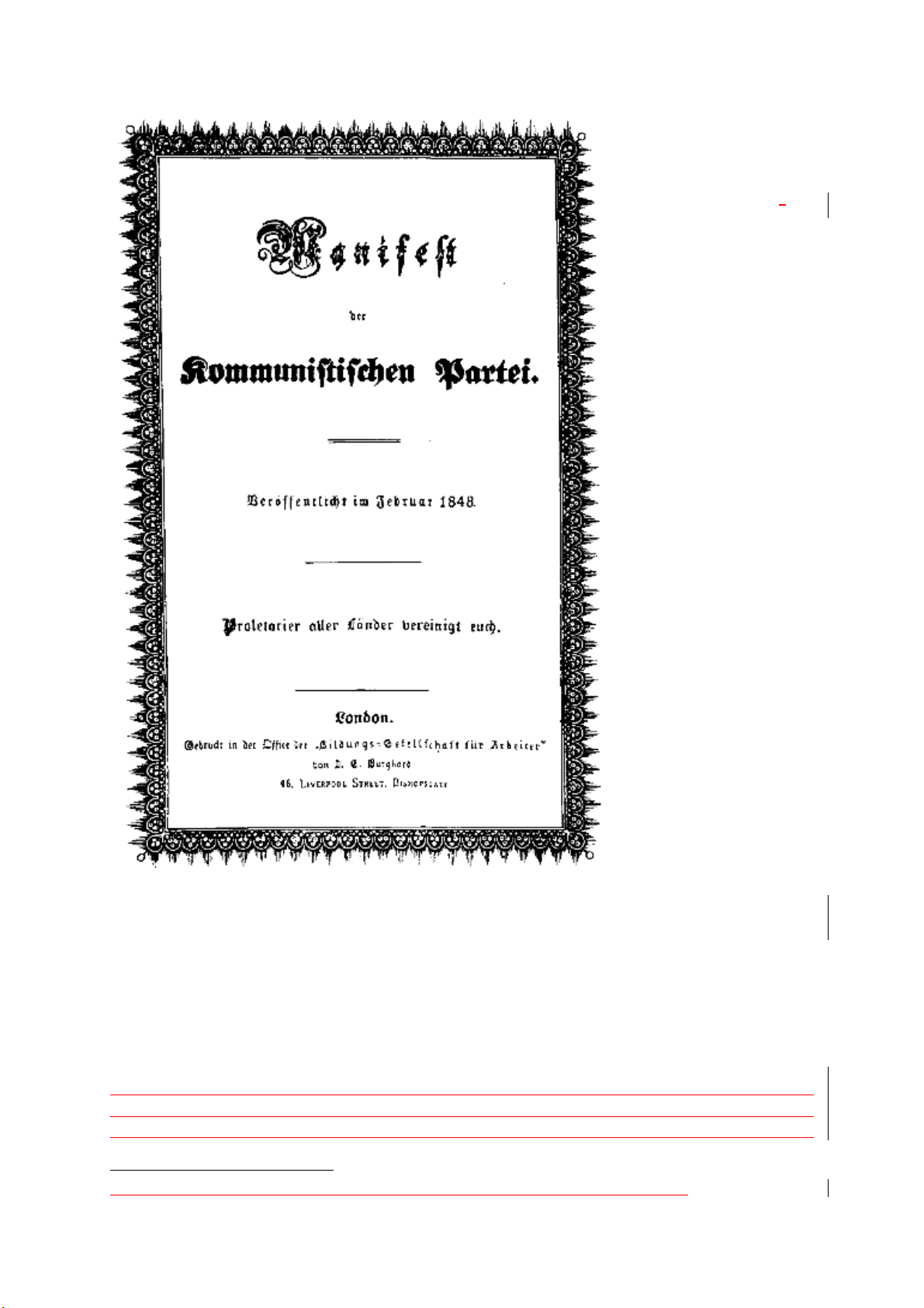 A KOMMUNISTA PÁRT KIÁLTVÁNYA