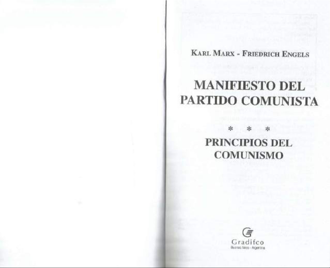 MANIFIESTO DEL PARTIDO COMUNISTA