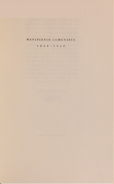 MANIFIESTO COMUNISTA 1848-1948