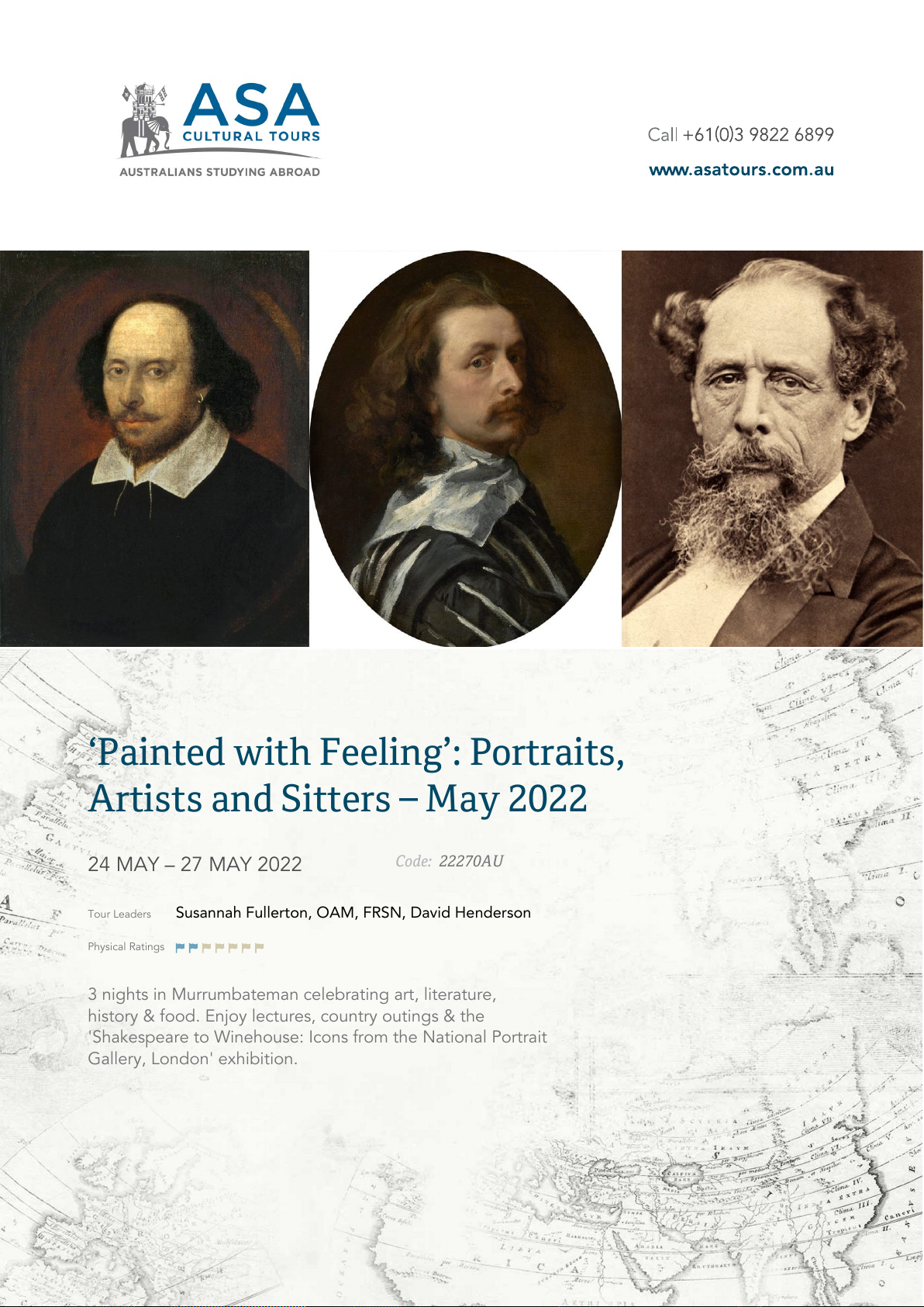 'Painted with Feeling': Portraits, Artists and Sitters – May 2022
