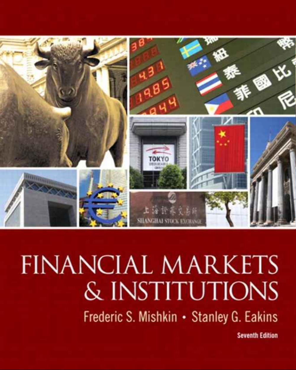 Financial Markets & Institutions