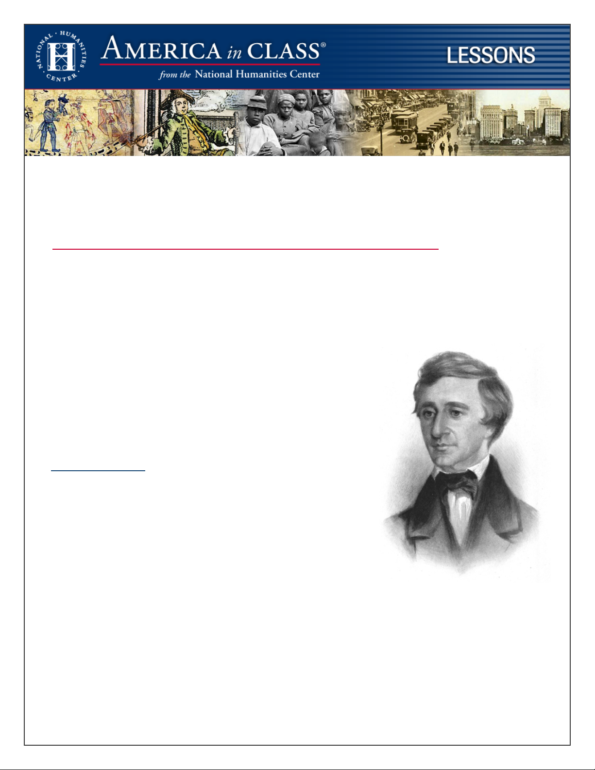 Thoreau’s Critique of Democracy in “Civil Disobedience”