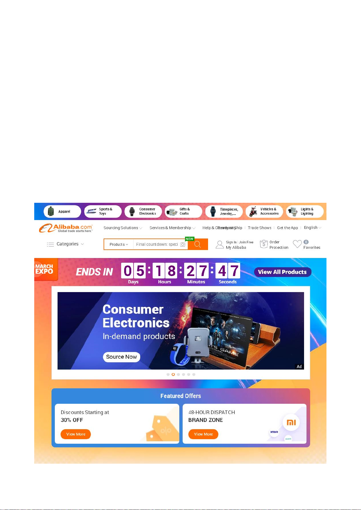 Analysis of Alibaba Website by SWOT