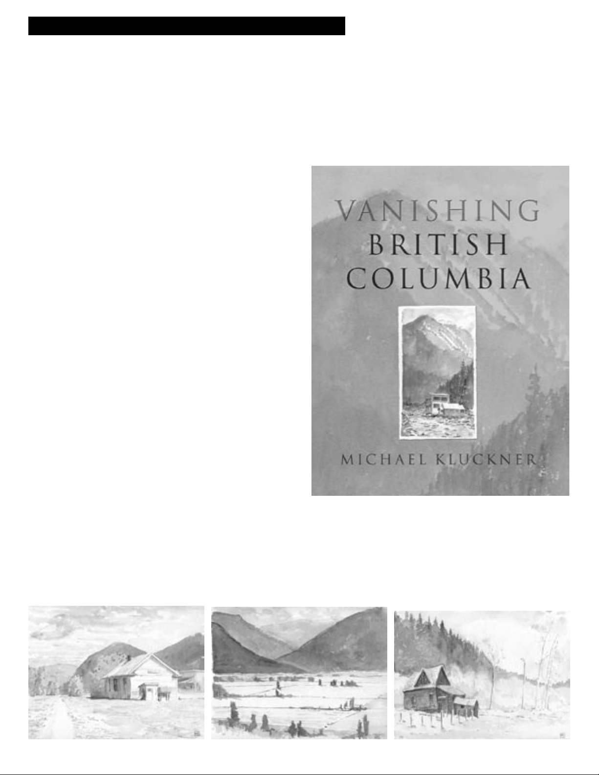 Vanishing British Columbia