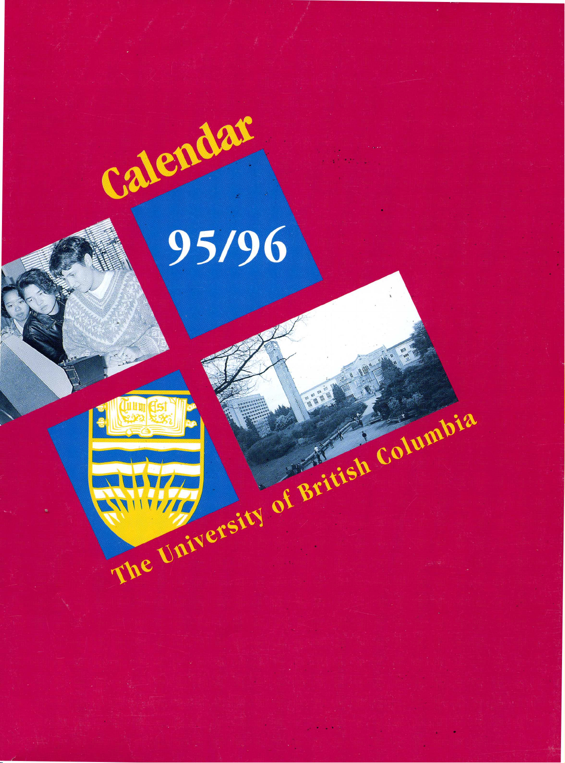 The University of British Columbia 1995/96 Calendar