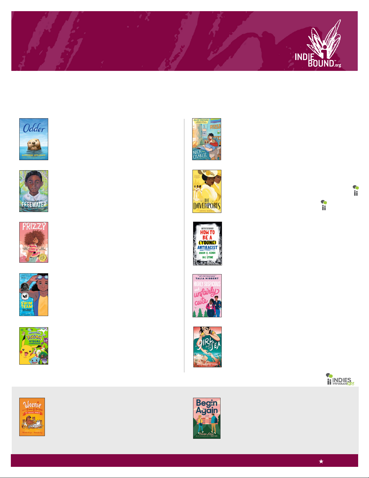 Indie Bestsellers Children's