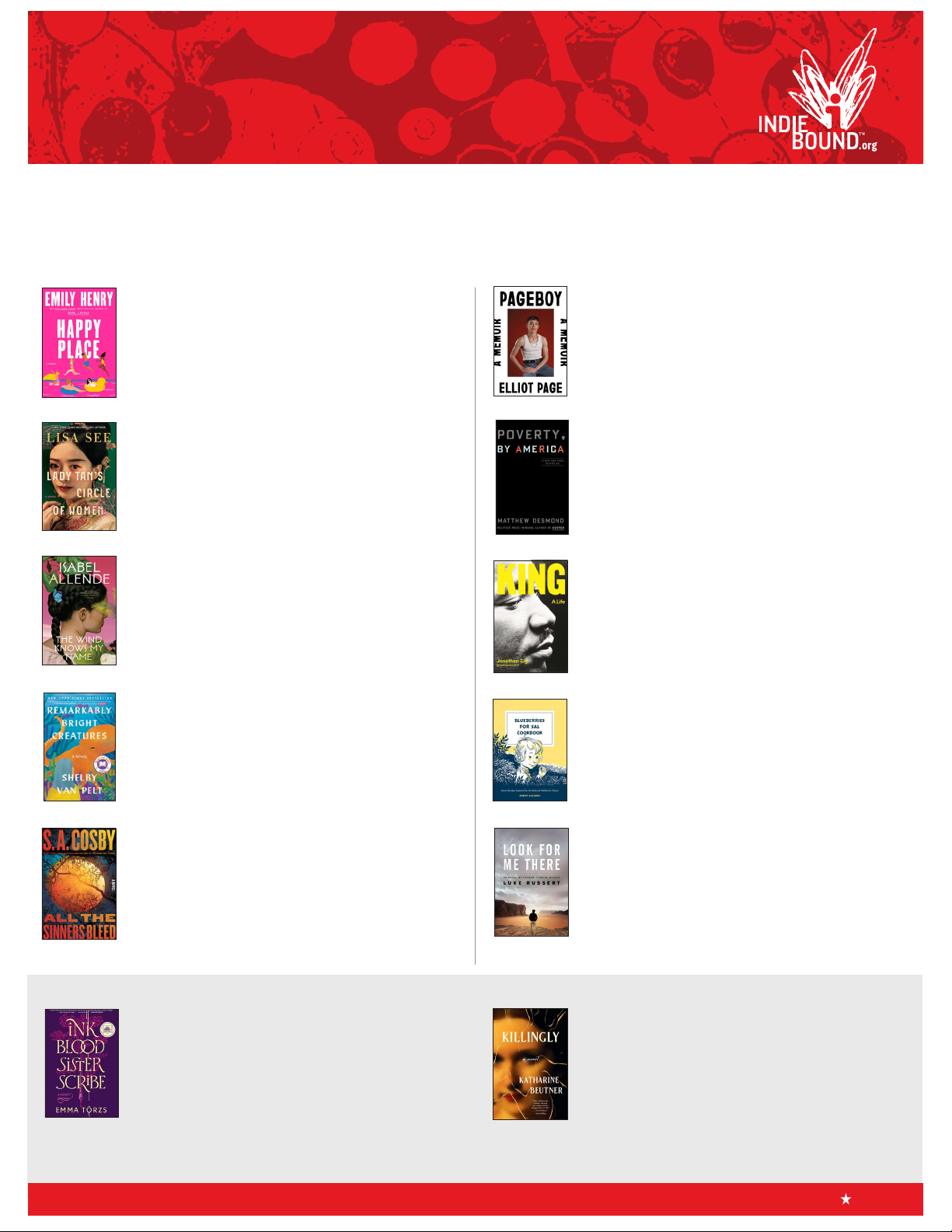 Indie Bestsellers