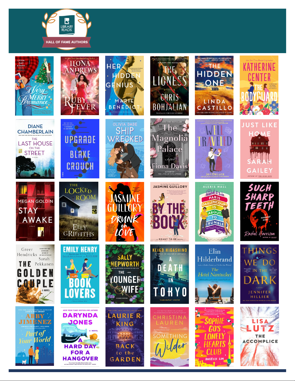LibraryReads Hall of Fame 2022