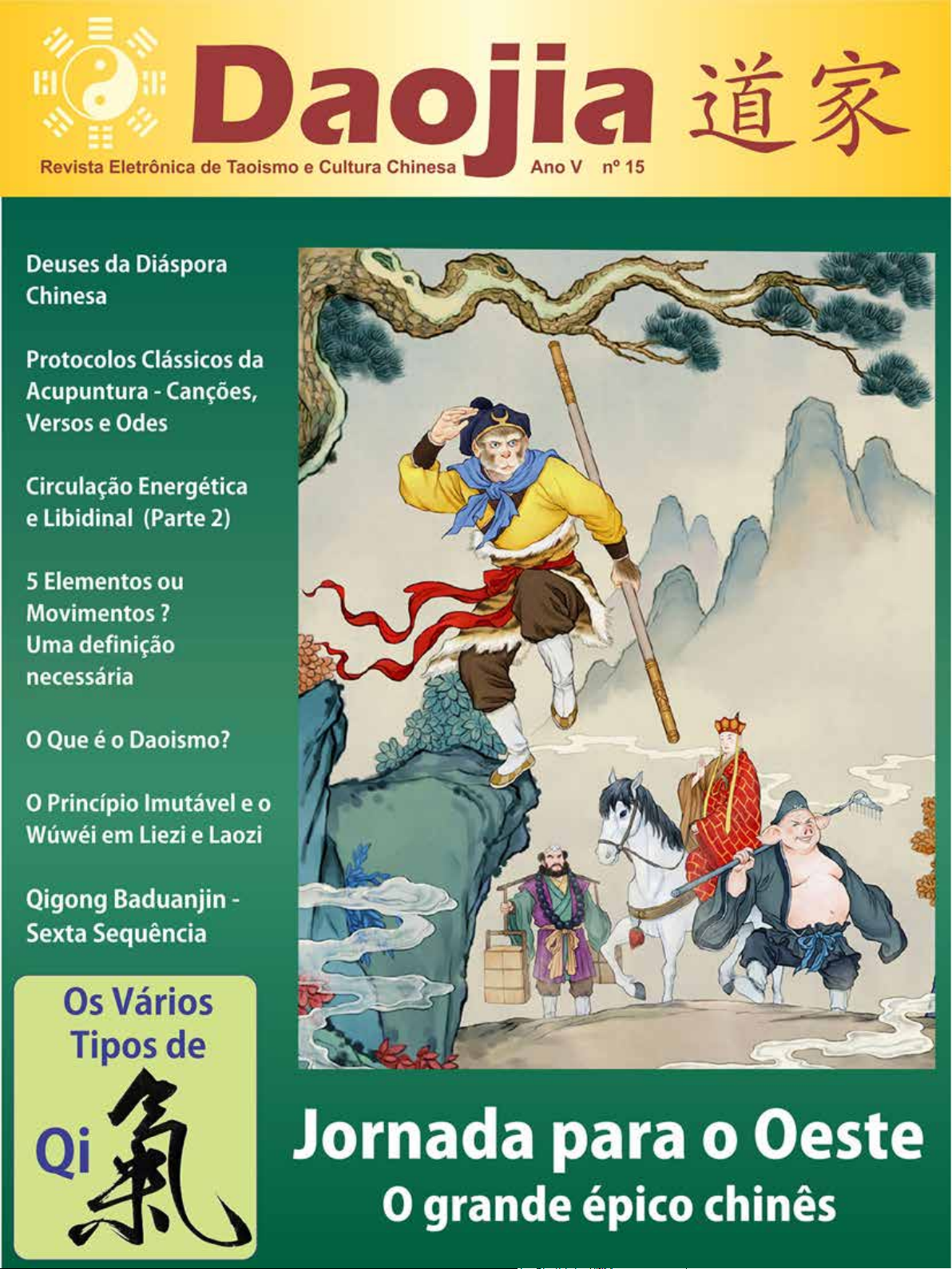 Daojia 道家 Revista Eletrônica de Taoismo e Cultura Chinesa Ano V nº 15