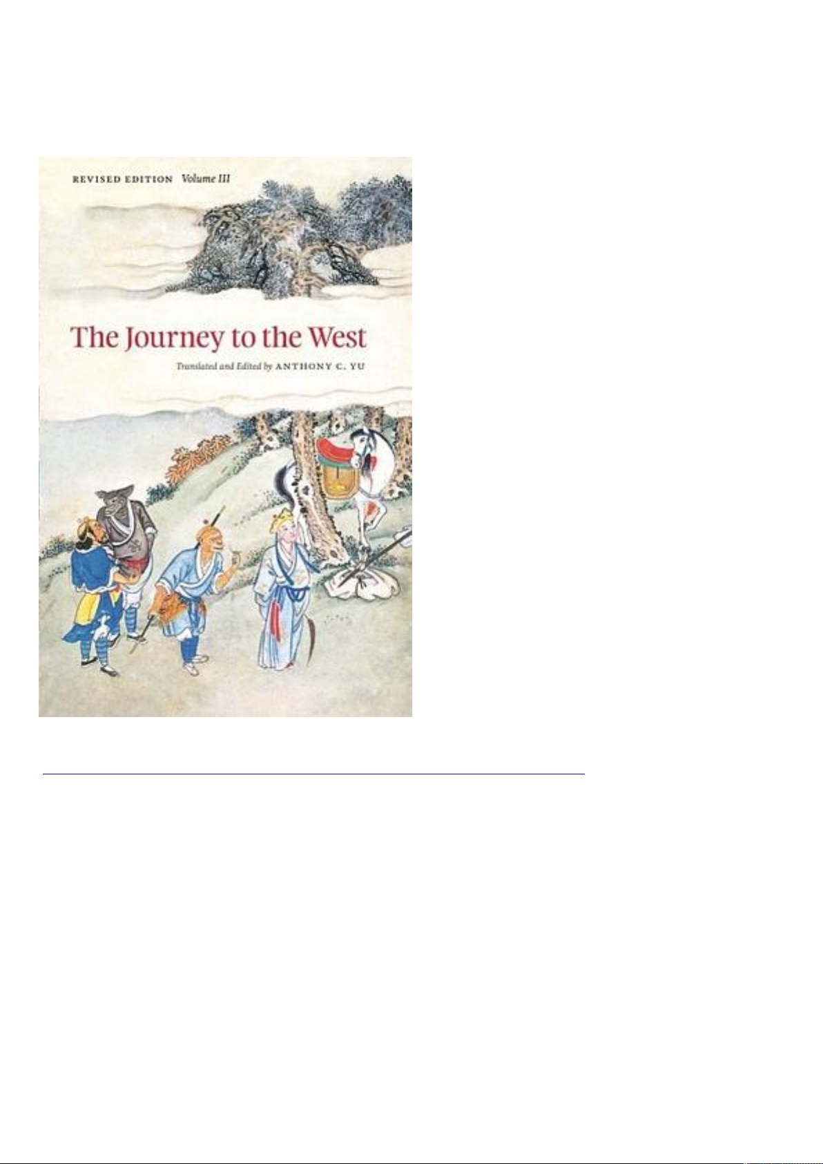 The Journey to the West, Revised Edition, Volume 3
