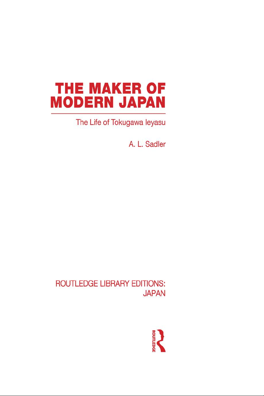 THE MAKER OF MODERN JAPAN