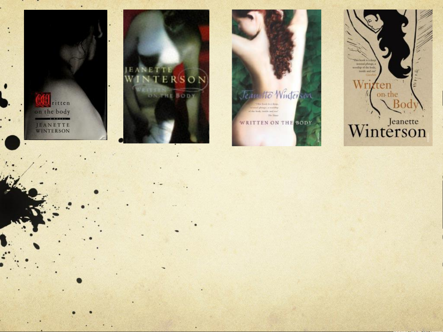 Identity and Gender Constructs in Written on the Body